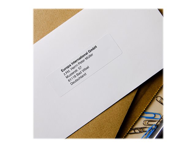 Bekijk afbeelding 3 van BROTHER P-Touch DK-11201 die-cut standard address label 29x90mm 400 labels